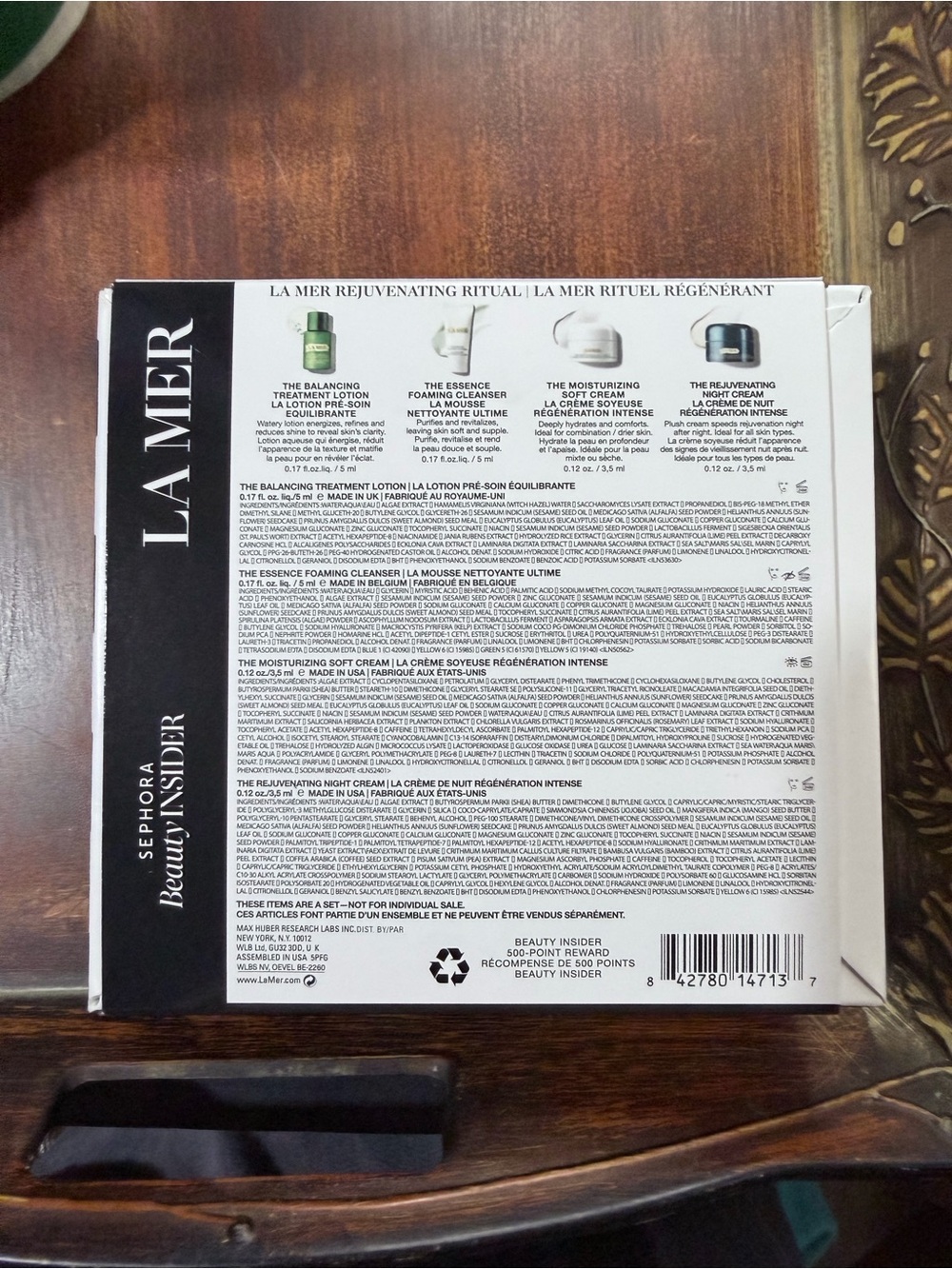La Mer Rejuvenating Ritual 4 pc Set - Picture 2 of 2